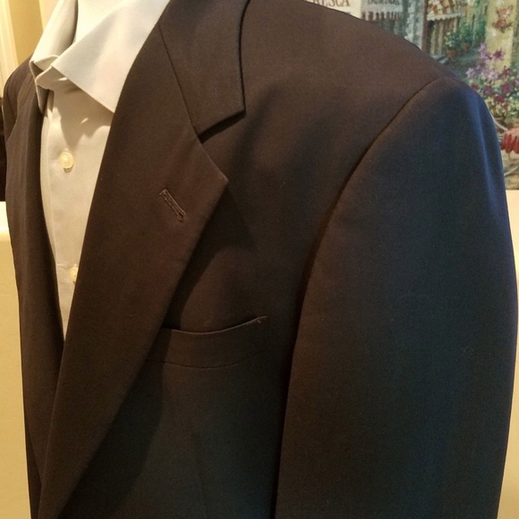 Hart Schaffner Marx Gold Trumpeter Blazer Navy - Picture 3 of 8